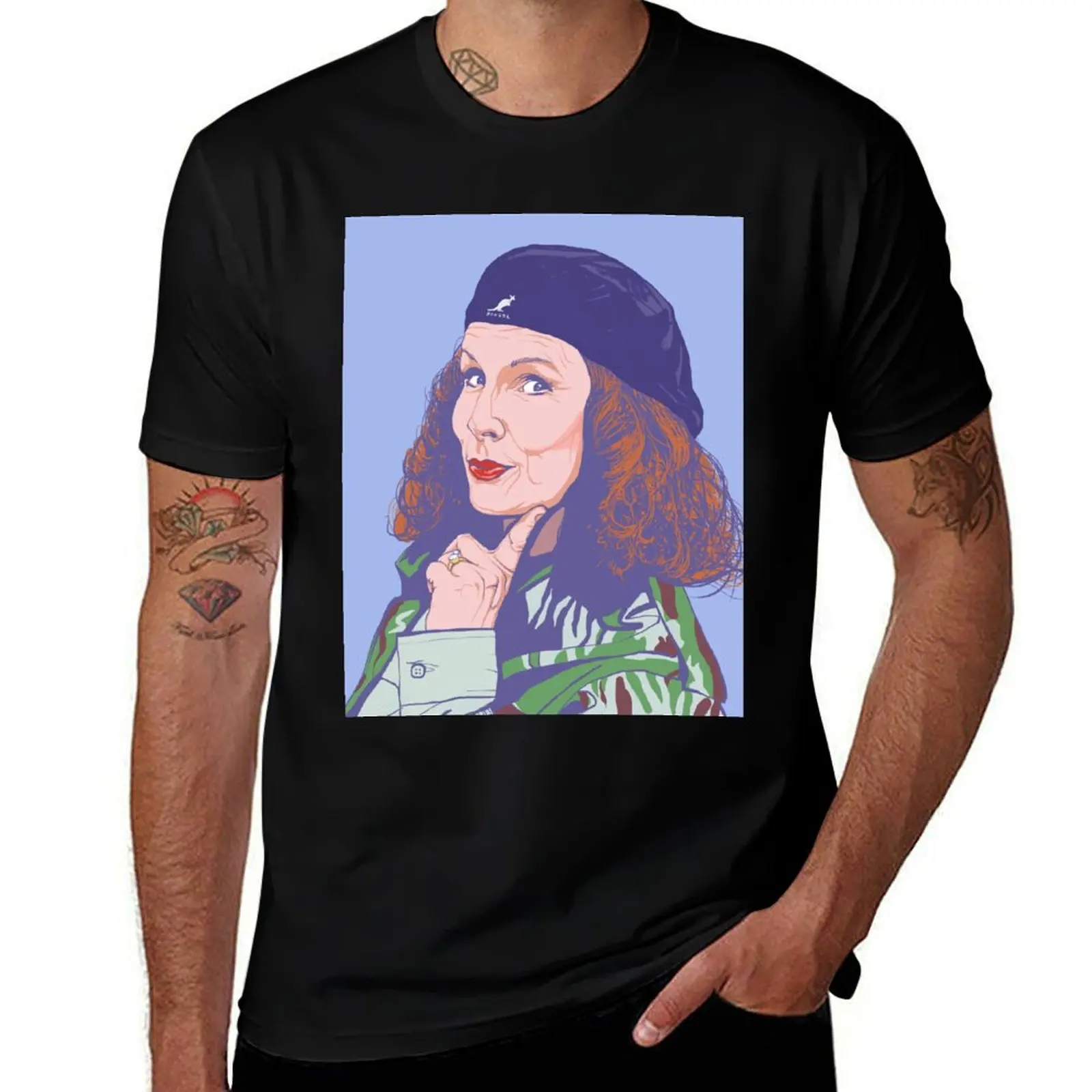 Edina Monsoon - Absolutely Fabulous - Jennifer Saunders - Mother's Day Best friend T-Shirt Modern Style Print T-Shirt