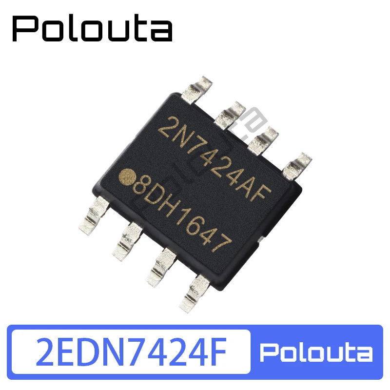 2Pcs 2EDN7424FXTMA1 2EDN7424F SOIC-8 Grid driveIC Polouta