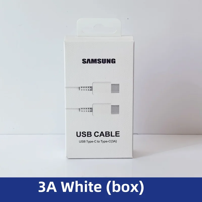 Samsung 3A Cable Type C Original Pd Usb C 25w Super Fast Charging For Galaxy S23 S22 5G S21 Plus S20 A71 Tab S7 S8