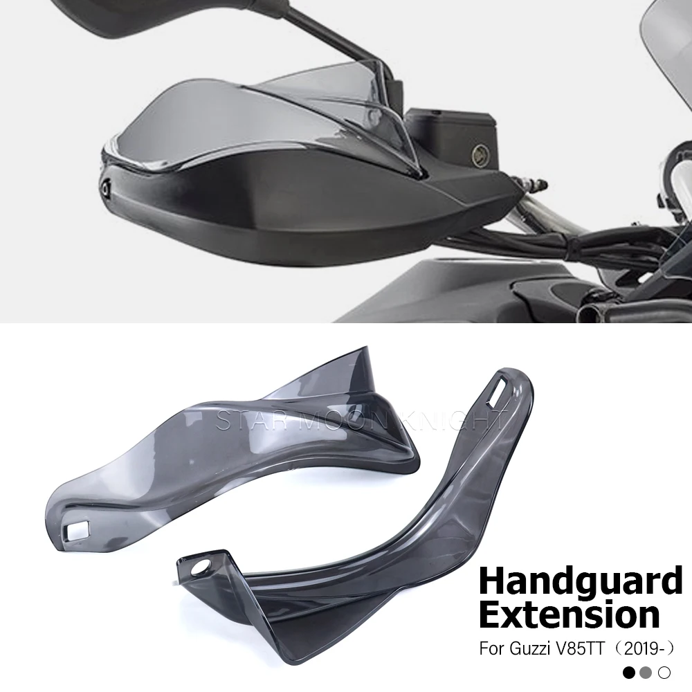 

For Moto Guzzi V85TT V85 TT V 85 TT (2019-) Motorcycle Accessories Handguard Extensions Hand Guard Windshield Heightened Piece