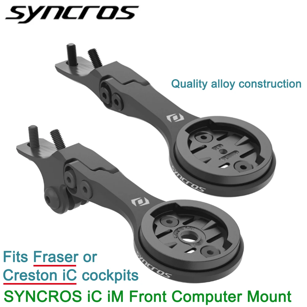 SYNCROS ADDICT RC Integrated HandlebarComputer Mount GPS/Garmin/Bryton/Wahoo Mount Bracket CRESTON IC SL