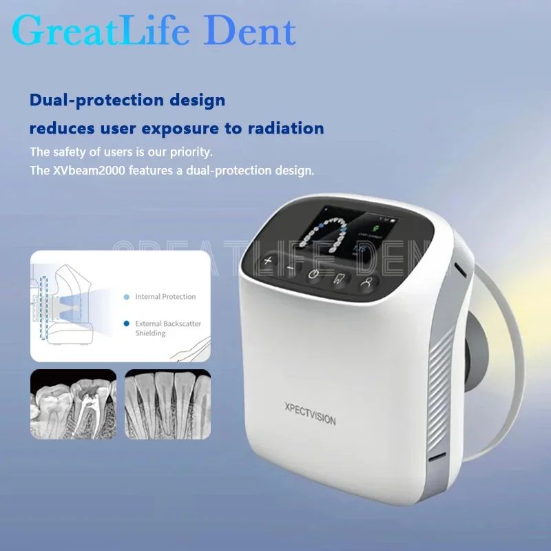 Mexico RU EU In Stock GreatLife Dent Mini Ai Ray X Ray Camera Dental Portable Dental X-Ray Camera With Sensor Image