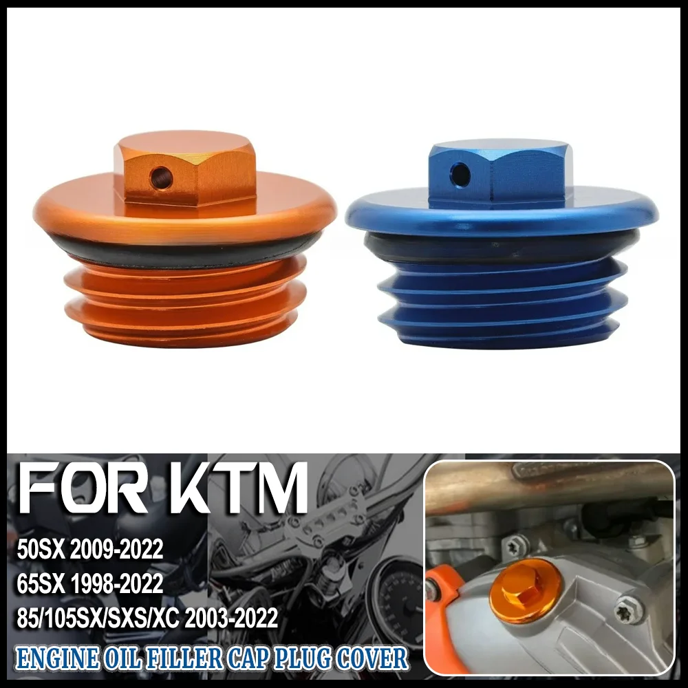 Penutup Steker Tutup Pengisi Oli Mesin untuk KTM untuk KTM 790/890 Duke /Adventure /R 2021-2023 690 Enduro/R 2008-2023
