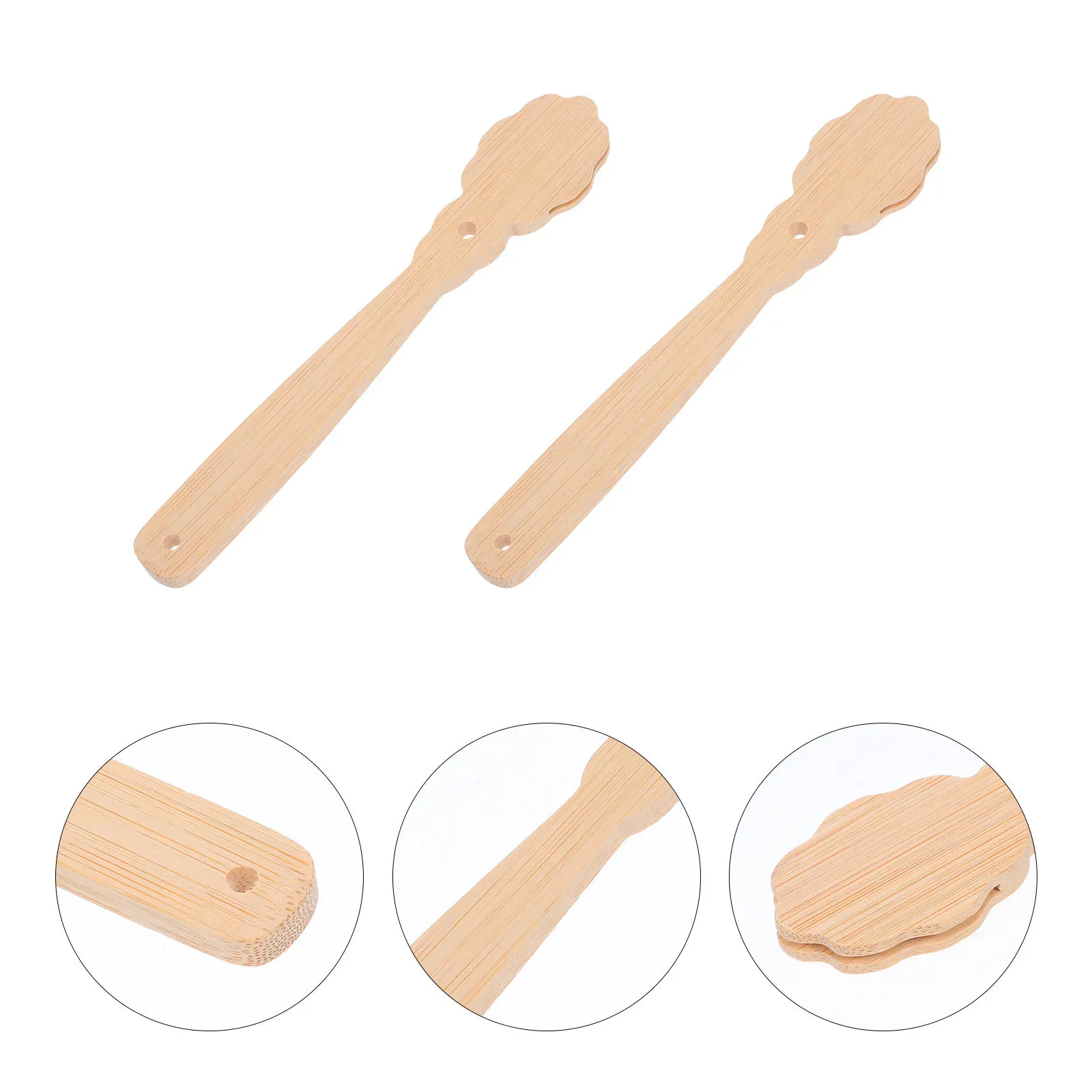 

10pcs Wooden Handles Ancient Style Chinese Fan Craft Sticks For Diy Handheld Fans Replacement Parts Circular Fan Accessories