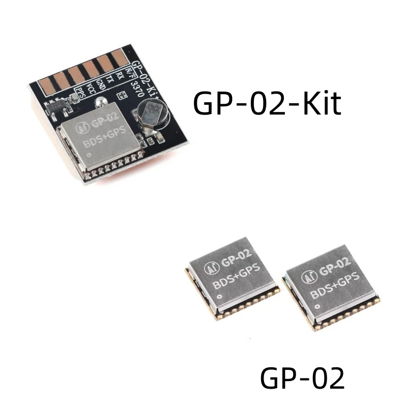 1PCS GPS+BDS+GLONASS dual mode ATGM336H GPS timing module GP-02 Satellite Positioning Navigation Receiver SOC Module