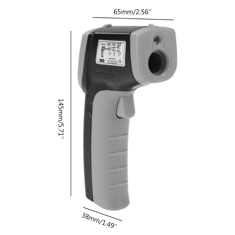 ดิจิตอล Gm320เครื่องวัดอุณหภูมิอินฟราเรด Non Contact เครื่องวัดอุณหภูมิอินฟราเรดอุตสาหกรรม Pyrometer IR Point-50 ~ 380