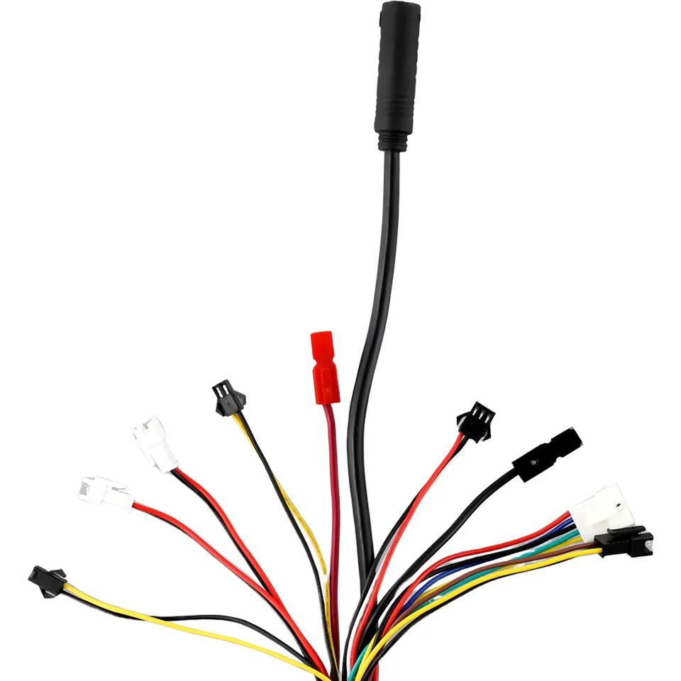 Dilwe 15A Sinus-Controller 36V/48V – Mit Lichtleitung, Für E-Bike 250W Motor, Alu-Gehäuse