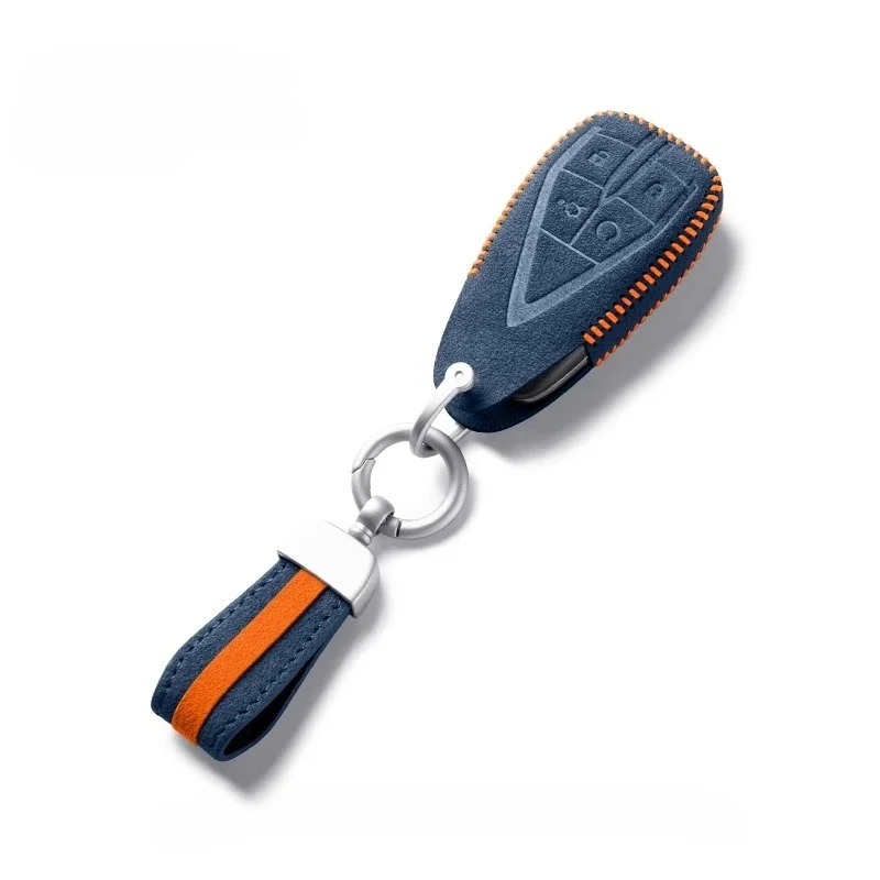 

Подходит для Changan Oshan X7 X7plus, замшевый чехол для дистанционного ключа автомобиля, доступны несколько стилей и цветов