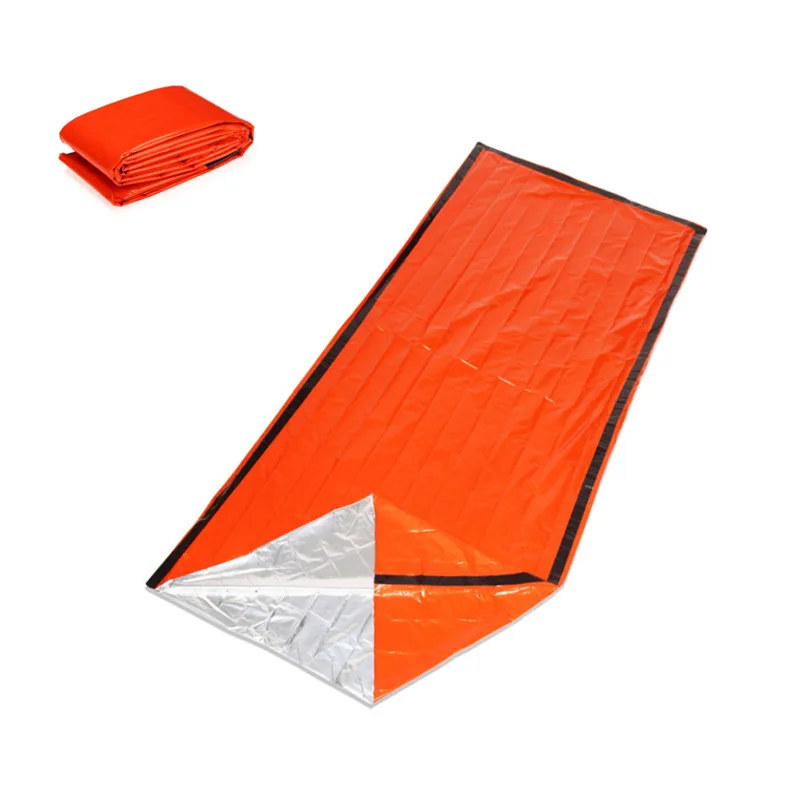 Waterproof Lightweight Thermal Emergency Sleeping Bag Survival Blanket Bag CampingHiking Outdoor Activities Equipment