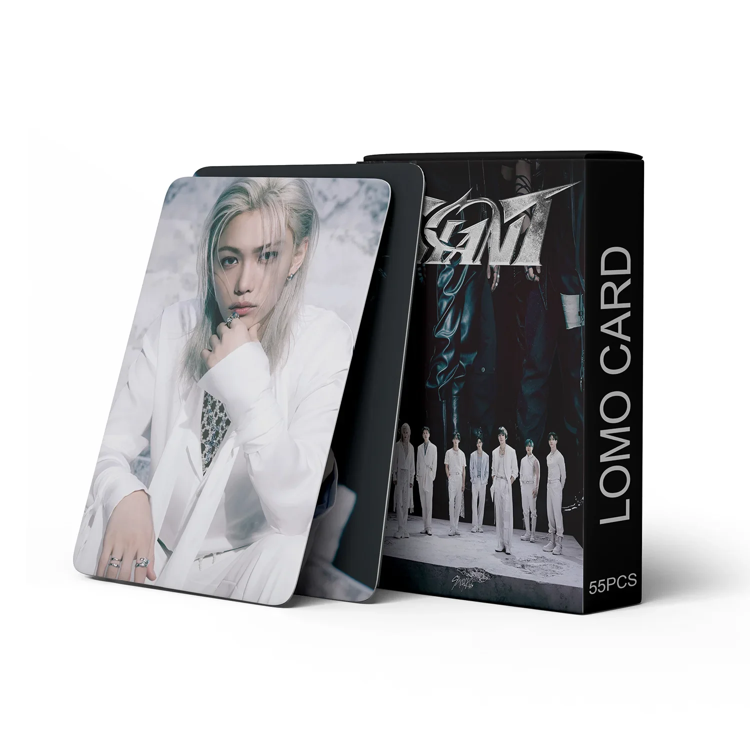 

s55 SK New Album Cards: Felix Hyunjin Hallyu Cards KPOP Homemade Cards, Bang Chan Fans, and Postcard Gifts
