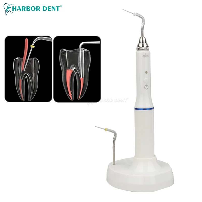 Dental Gutta Percha Obturation System Endo Heated Pen With 2 Tips Hot Melt Filling Dentist Lab Equipments