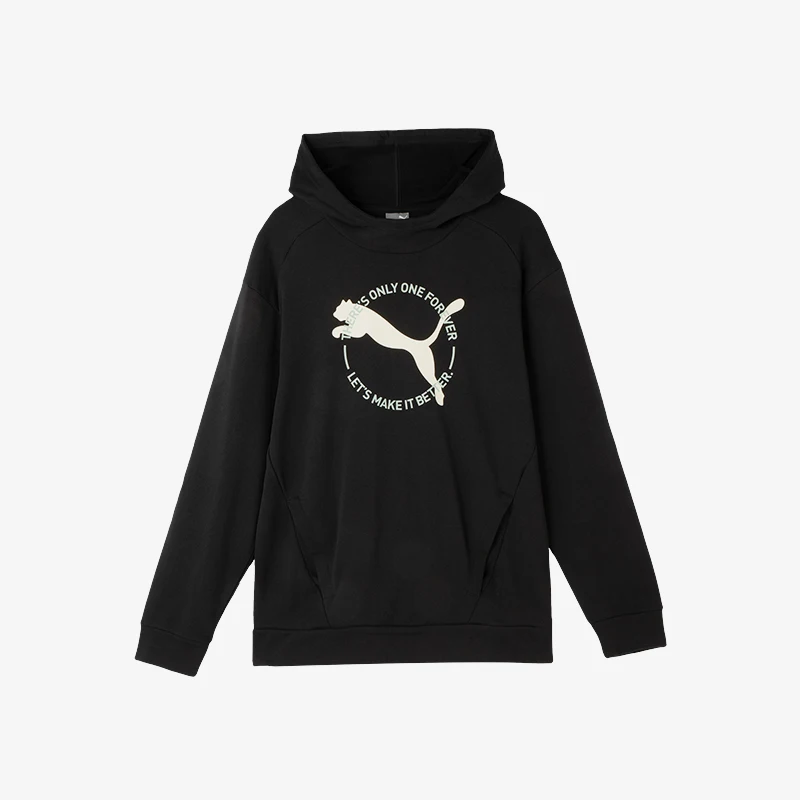 Puma Originals New Men's Hooded Simple Lettering Printed Loose Breathable Sweatshirt 686368-01