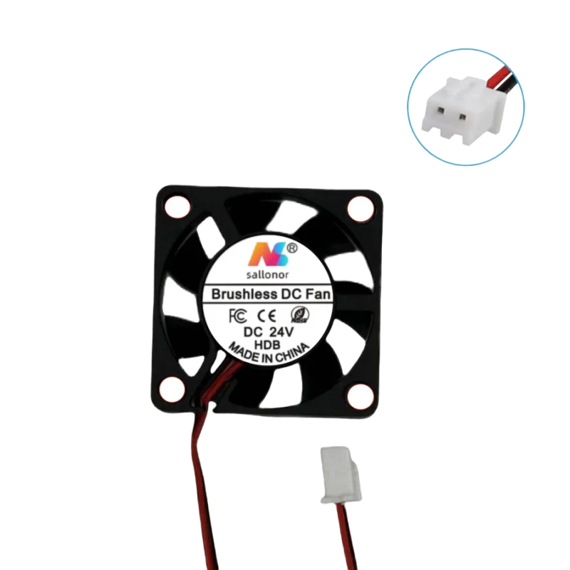 2-Pin Small 5V 12V 24V Brushless CPU Fans with Hydraulic Bearings, CPU Cooling Fans, Computer Cooling Fans, DC Fans, CPU Fans