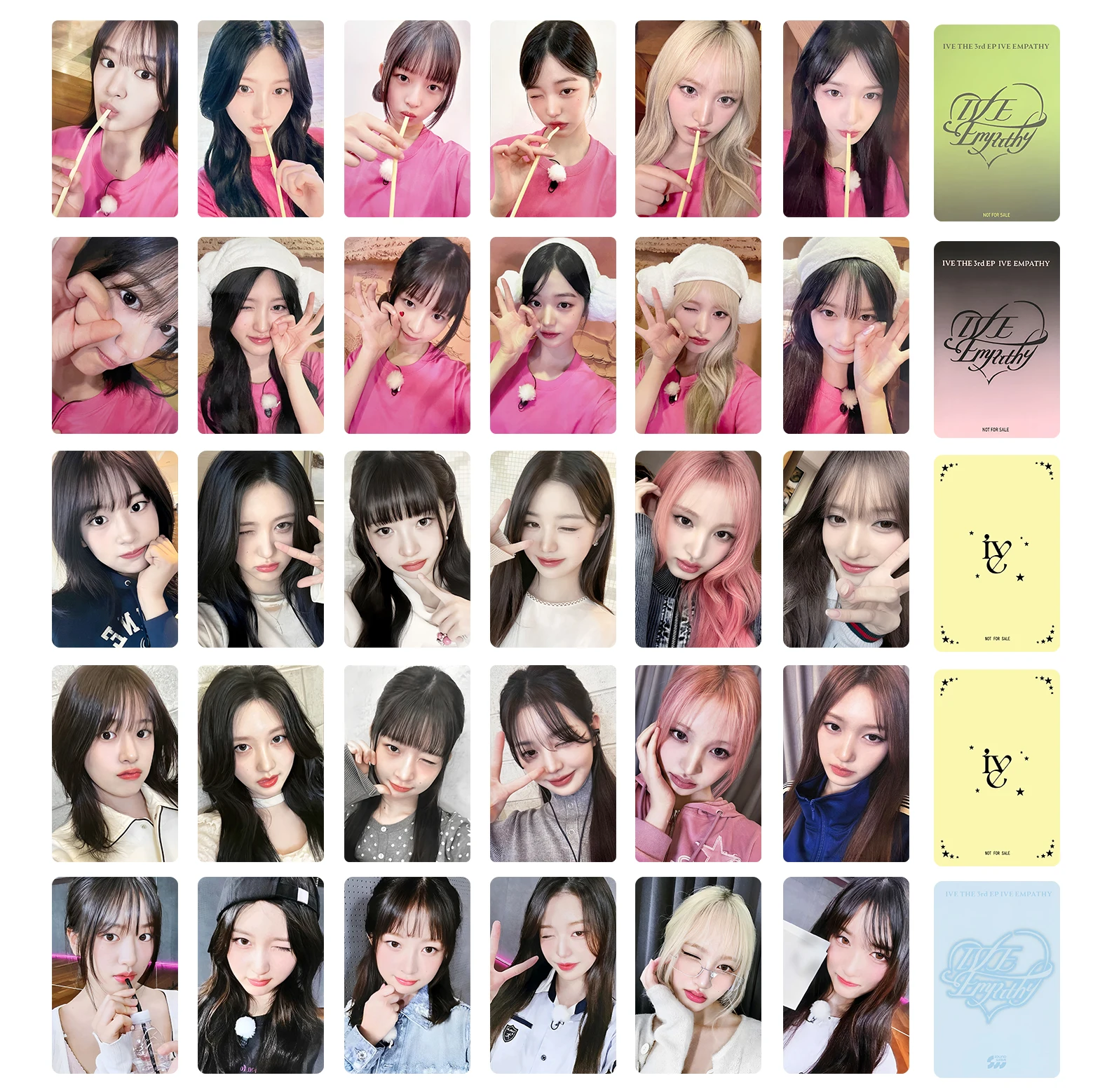 

Multi Style Kpop Lomo Card Collectible Cards Celebrity Merchandise Idol Photo Postcard Fan Daily Collection Cards
