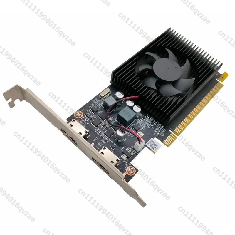 Dual Port Output, Dual HDMI High Definition Output Graphics Card GT730 2G D3 Support Split Screen, Copy Display