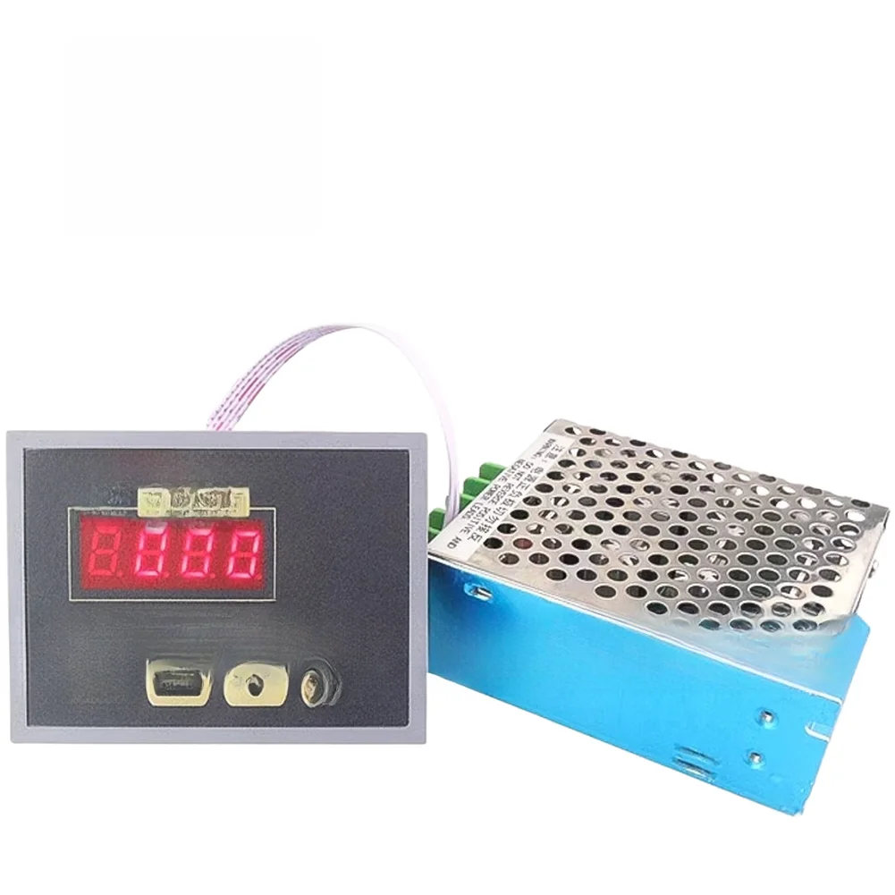 12V to 80V DC Motor Speed Controller 30A for PWM with Digital Display Soft Start Stop for Variable Load Motors