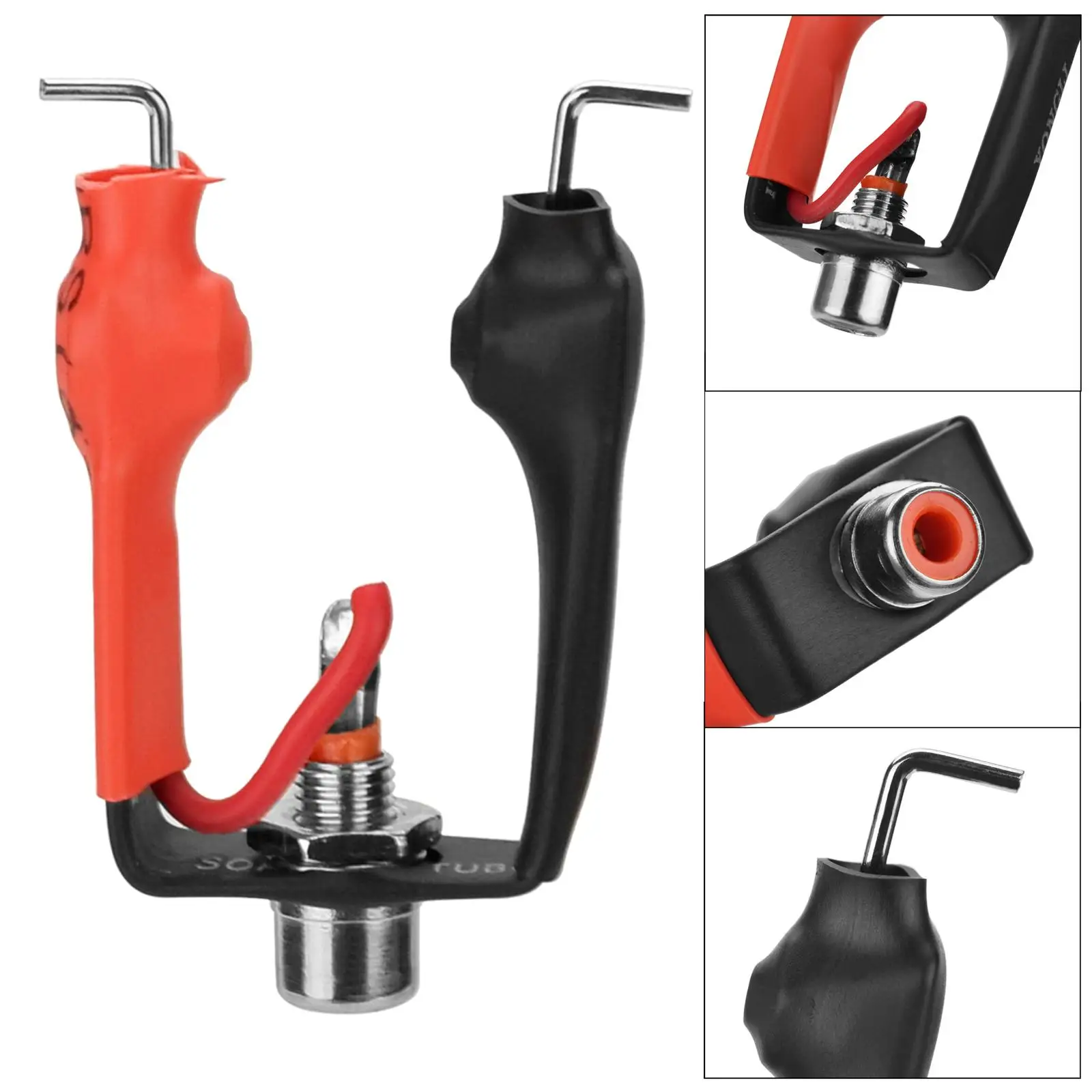 

RCA Clip Cord Converter Universal Spare Parts Tattoo Machine Adapter Durable