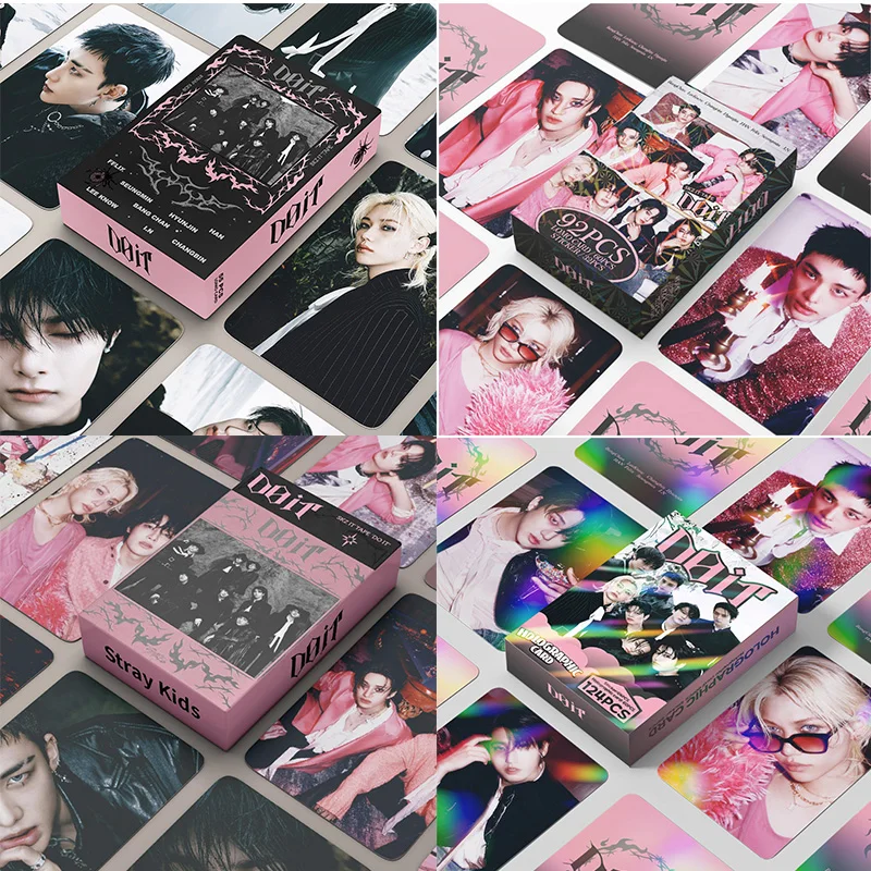 

STRAYKIDS Фотокарта знаменитостей «DO IT новая специальная фотокарта» SKZ Huang Xuanchen Li Longfu LOMO Маленькая карта с поддержкой карт