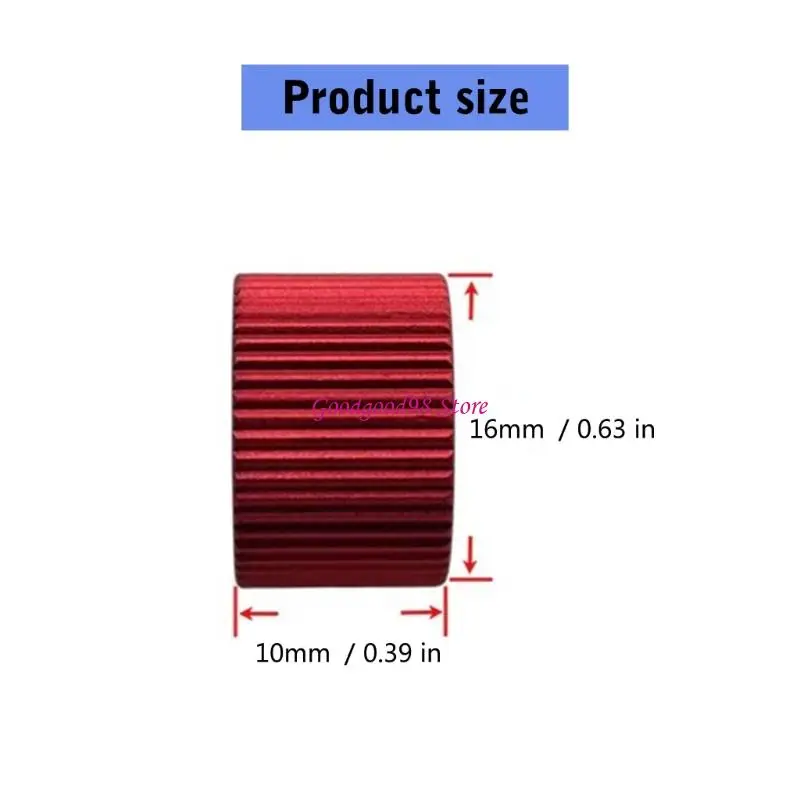 عنصر تحكم مقبض الصوت الألومنيوم لـ D Shaft Half Sheaft Boards Mechaft Slip Slip Designs