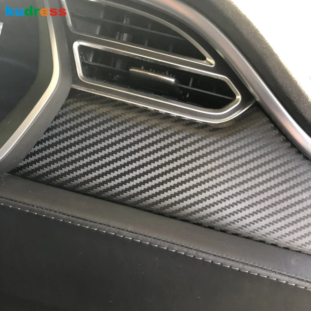 

Car Center Console Dashboard Panel Cover Trim For Tesla Model X 2016 2017 2018 2019 2020 2021 Carbon Fiber Interior Accessories