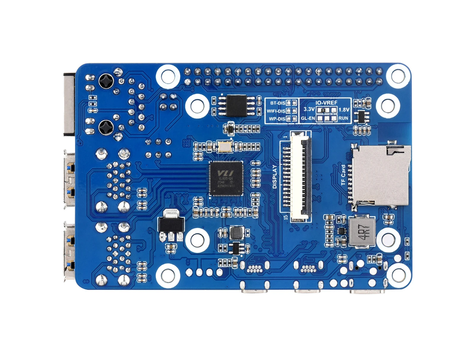 Waveshare CM4 To Pi 4B Adapter For Raspberry Pi, Alternative Solution For Raspberry Pi 4B, CM4 Optional