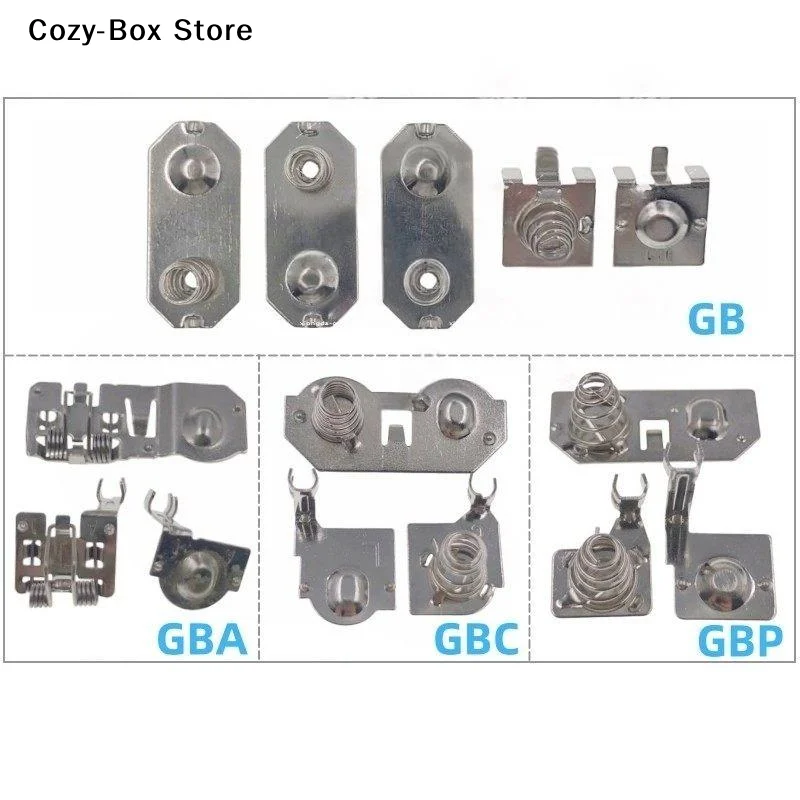 [ZY]1Set Housing & Mainboard Advance Color Battery Terminals Spring Contacts For GB GBA GBC GBP Gameboy Remote Console[ZY]