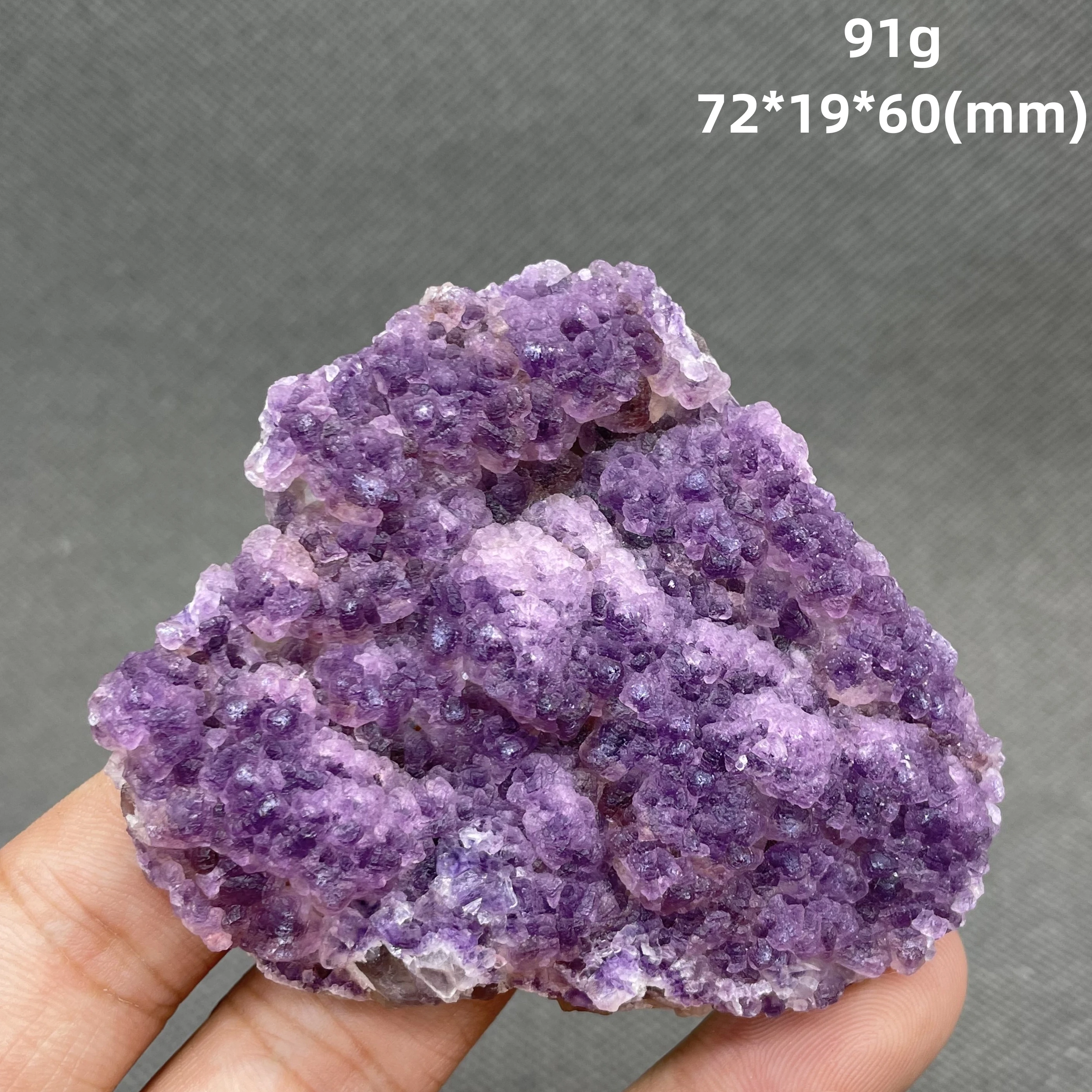 BEST! 100% Natural pink purple fluorite mineral specimen Stones and crystals Healing crystal