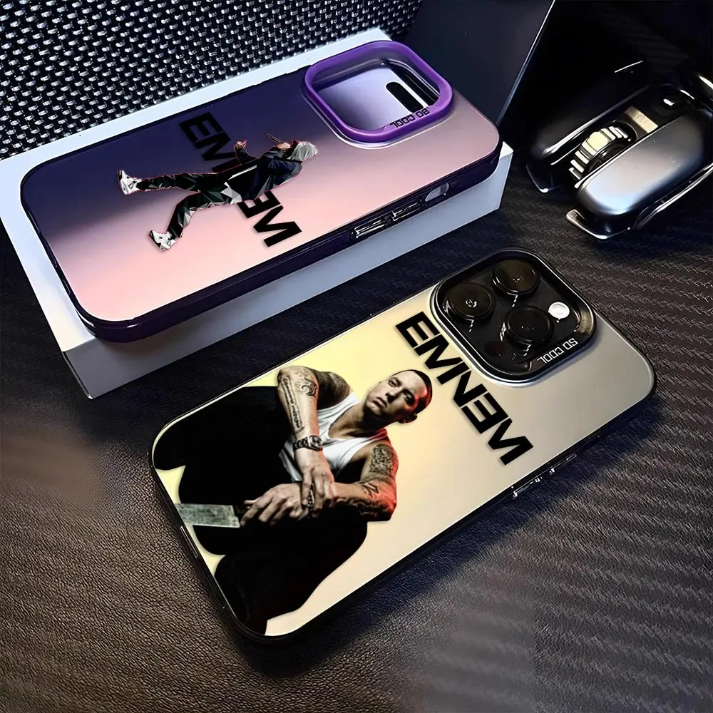 Phone Case For Xiaomi 15 15T 14T 14 13 12T 11 POCO X7 X6 X5 F5 F6 F7 F8 M7 M6 M4 Matte Shockproof Cover Singer Poster E-Eminem