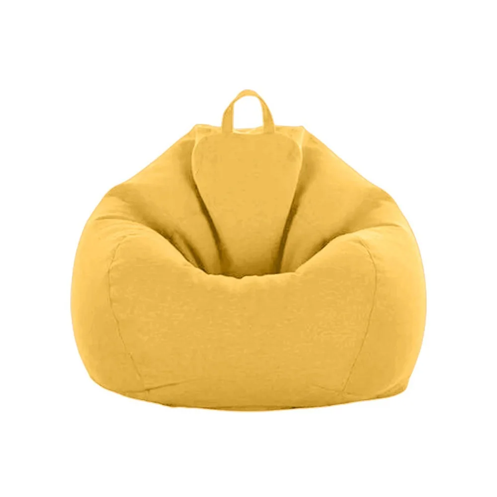 

Home Decoration Comfortable Bean Bag Chair Sofa Cover Removable Washable Lazy Sofa Cover Soft Breathable Puff Couch Cover