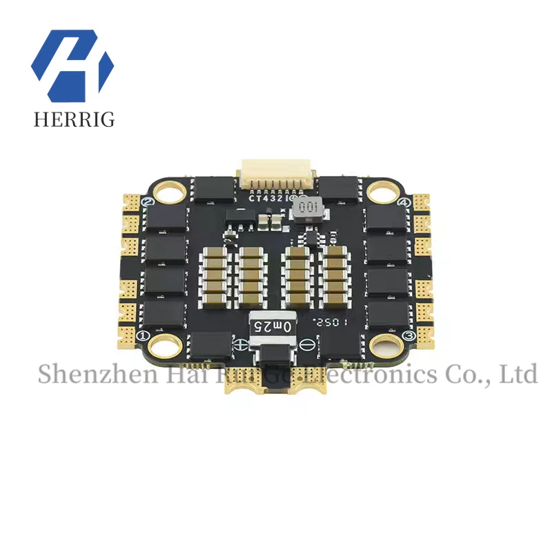CORVON Keyun 32-bit 60A 4-in-1 Brushless ESC 43.5x44mm Supports 2S-6S High-Frequency PWM/DSHOT