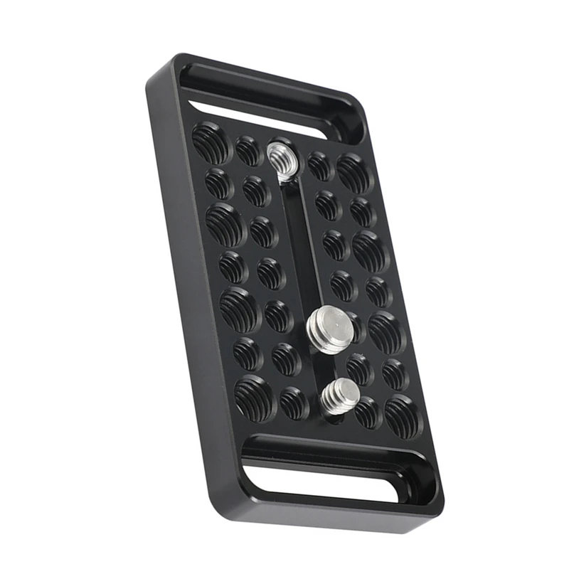 BNVN-Multipurpose Cheese Plate Camera Baseplate With 1/4In & 3/8In Threads For Camera Rig Photography Video Accessories