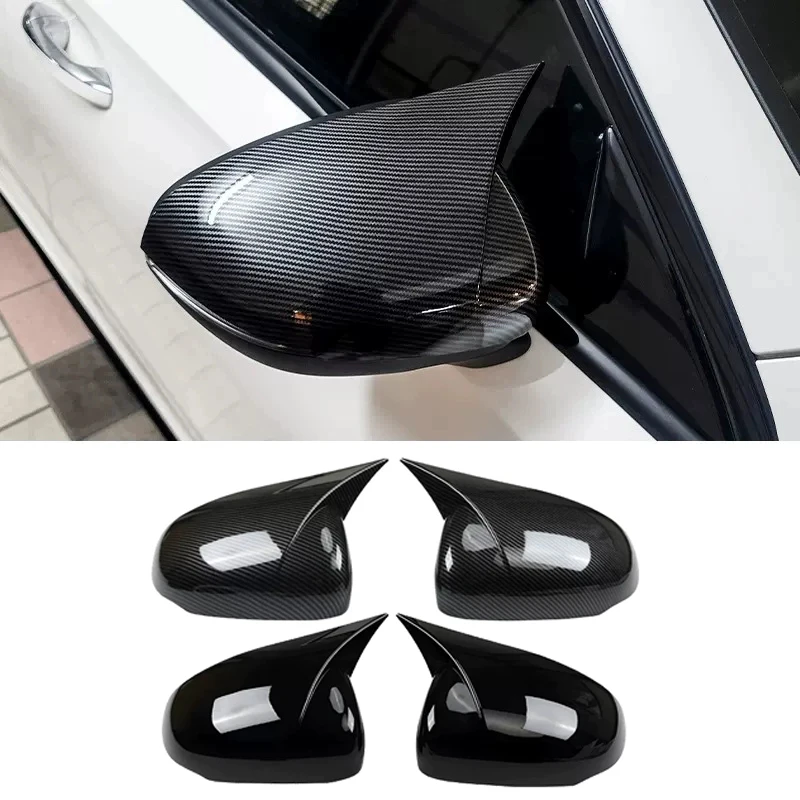 

2 шт. черные накладки на боковые зеркала для Mercedes A-Class W177 CLA C118 V177 2019-2022 ABS внешние аксессуары для автомобиля
