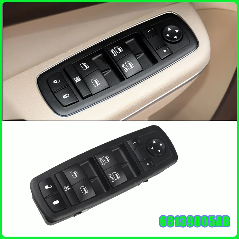 

Для Dodge Charger Chrysler 200 300, двойной автоматический электрический главный переключатель стеклоподъемника, замена для 68139805AB 68231805AA