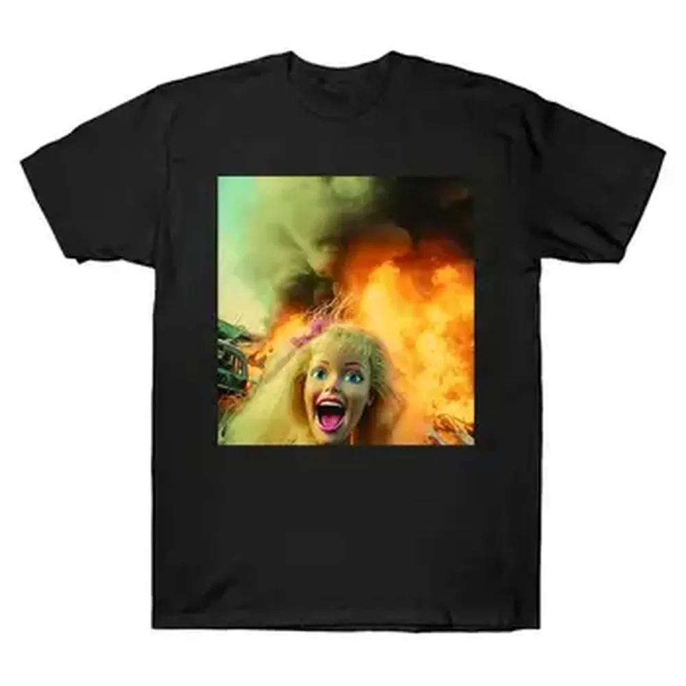 Funny Disgusted Doll Face Meme T-shirt For Men Women 100% Cotton T Shirts Short Sleeve Tops J118