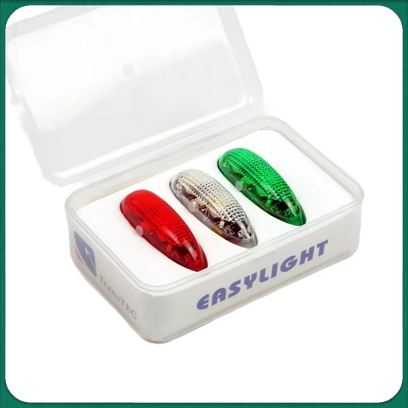 Luz de Navegación Inalámbrica Easylight para Avión RC, Coche, Ala Fija, Luces LED Intermitentes Rojas, Verdes y Blancas Recargables, 4 Modos