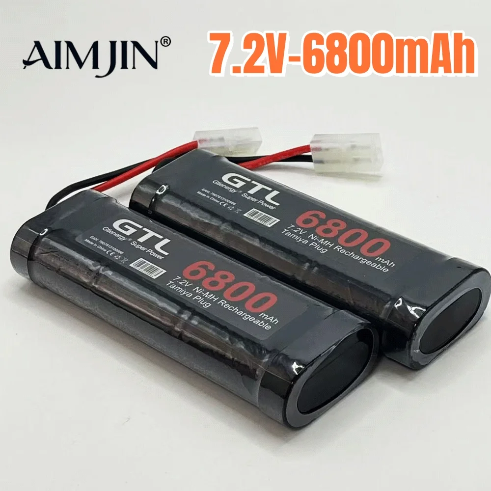 

High-quality 7.2V 6800mAh Ni-MH Battery Pack with Tamiya Plug and SC*6 Cells Battery for RC Racing Cars Boats RC toys