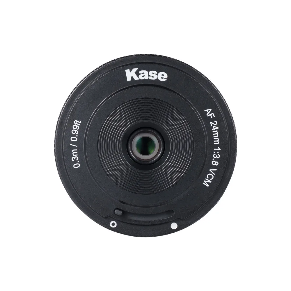 kase AF 24mm F3.8 Full Frame Chip Pancake Lens Auto Focus Ultra Compact Travel Lens Fits for Sony E Mount A7RIII A6400