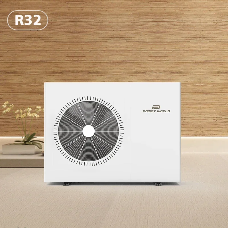 -30 degree low temperature pompa ciepla monoblock R32 inverter evi dc air source heat pump for home