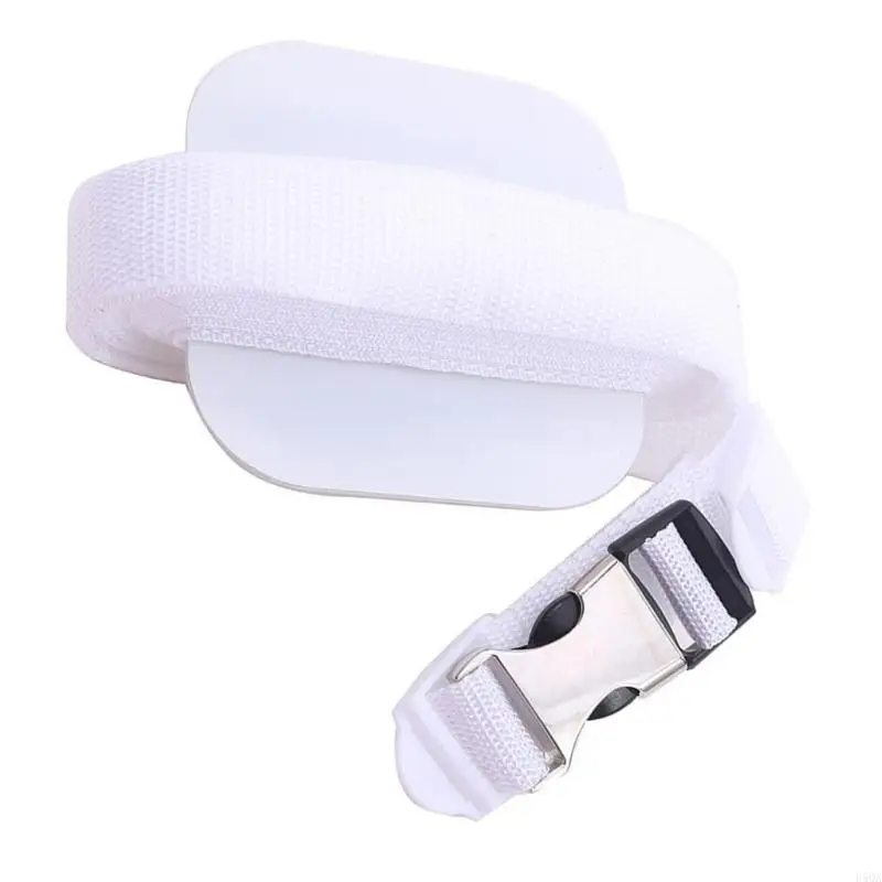 D5QA سرير بيبي حزام ثابت نونسليب سرير أطفال مضاد للتحرك تثبيت حزام سرير بيبي حزام الأمان تعديل الطول بسهولة #2