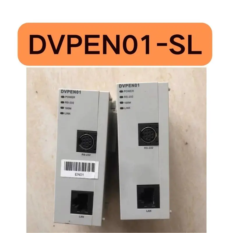 

The second-hand PLC Ethernet module DVPEN01-SL tested OK and its function is intact