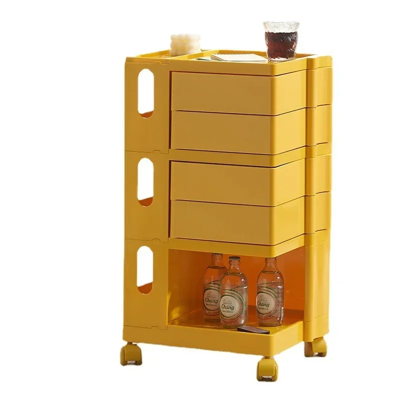 Nordic simple multi-functional plastic advanced movable assembled locker multi-specification optional