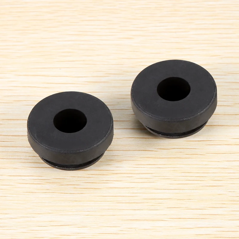 2PCS Radiator Assembly Upper Insulator Mounts Bushing Rubber Black Fit For Honda Accord Civic 74173-SJ4-000