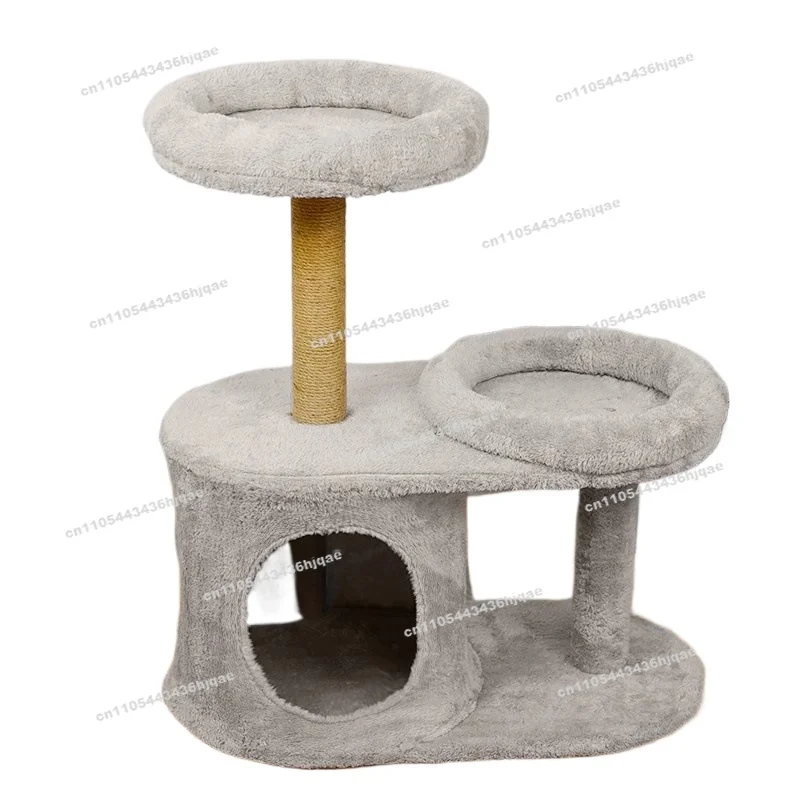 

Cat Frame Flower Cat Climbing Frame Medium Large Cat Jumping Platform Nest Integrated Sisal Grinding Claws Scratching Column