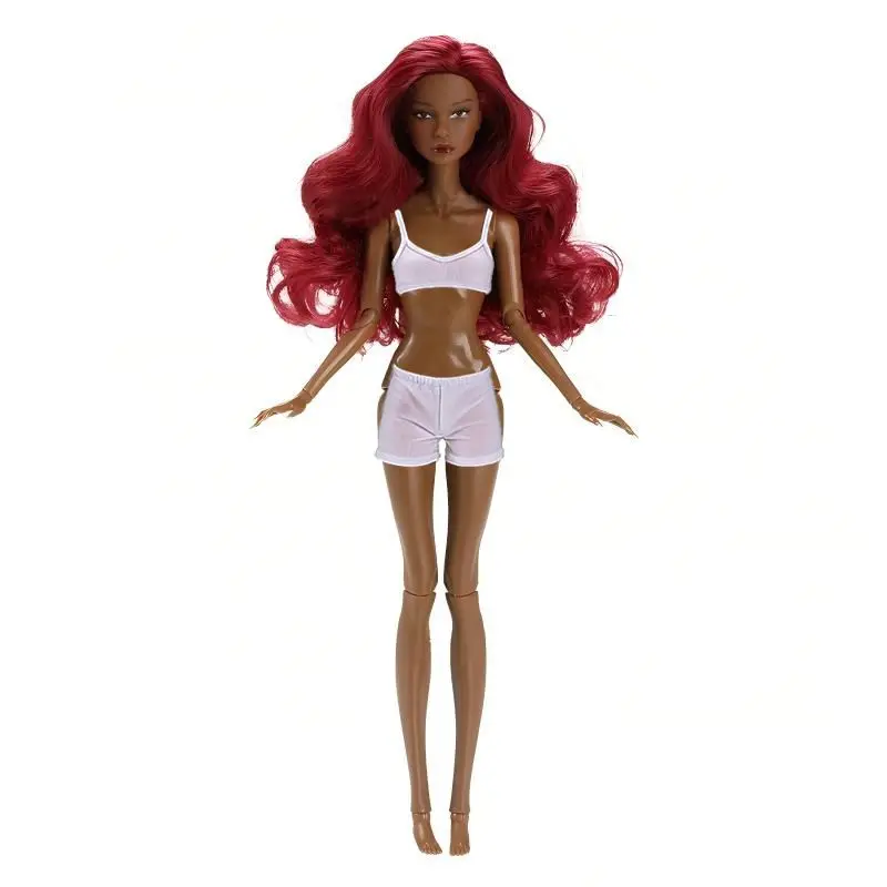 Fashion Female Dolls With Long Hair Joint Movable Super Model 12 Inch Woman Toys DIY Dressing Game Birthday Christmas Present