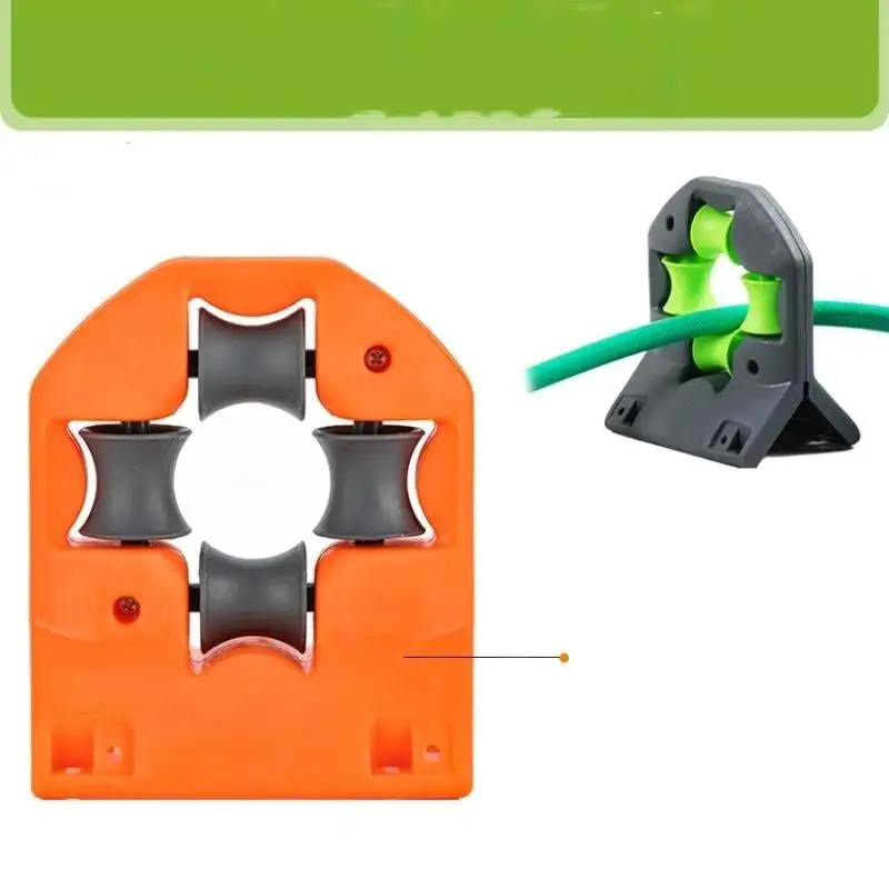 Wall Corner Anti Skid Hose Positioning Roller Garden Hose Guide Bracket Lawn Irrigation Pipe Holder Supplies