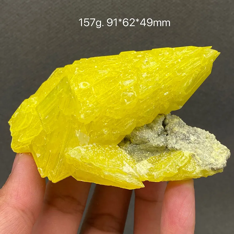 

100% Natural sulfur Mineral Specimens Stones and Exquisite and unique Crystals Healing Crystal