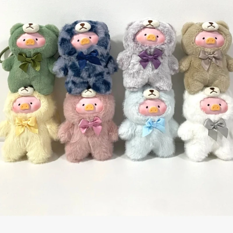 

Genuine Lulu Pig Retro Teddy Toy Store Blind Box Figurine, Vinyl - Faced Plush Pendant, Canned Pig Doll Gift