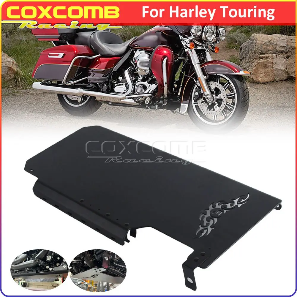 

Мотоциклетные защитные пластины, защита двигателя, крышка поддона для Harley Ultra Classic Electra Glide FLHTCUSE Freewheeler FLRT Revival FLH