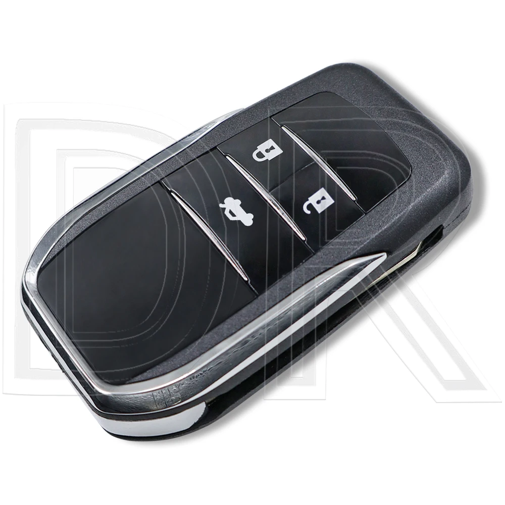 Great Modified Flip Car Key Shell Case With TOY43 Blade For Toyota Corolla Camry RAV4 Avalon Yaris Auris Crown Venza Matrix view 4