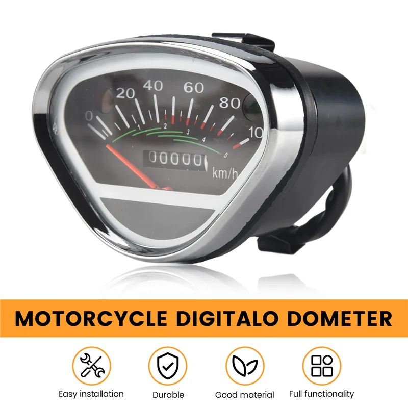 

Motorcycle Speedometer 100Km/H Tachometer Odometer Instrument For Honda DAX 70-A99D